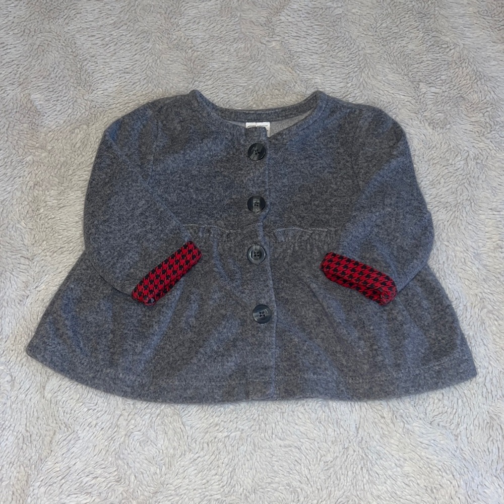 carters fleece sweater jacket